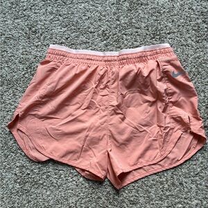 Nike Pink Athletic Shorts Lightweight Breathable